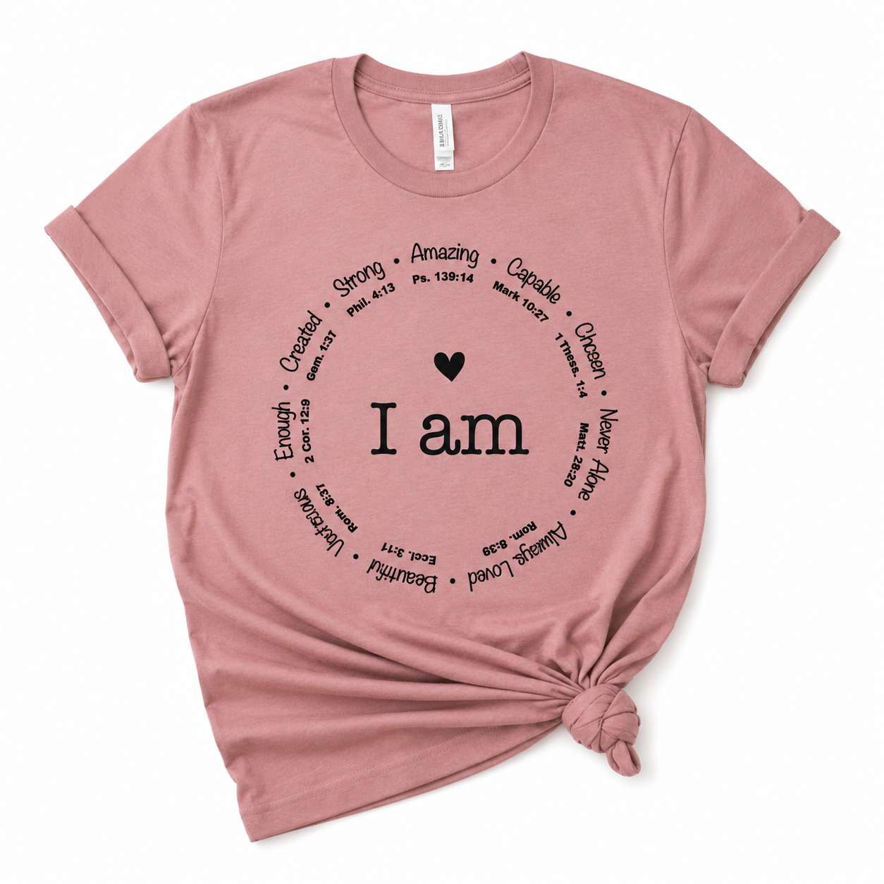 I 'am Affirmation - Mauve