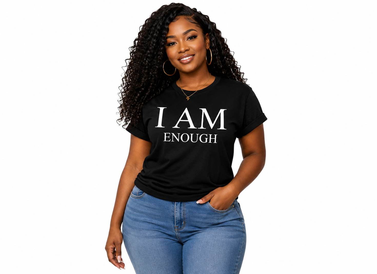 Iam Enough/white