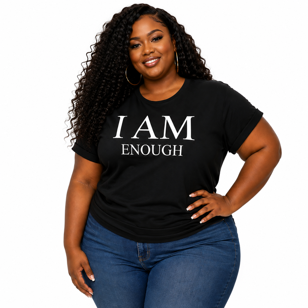 Iam Enough/white