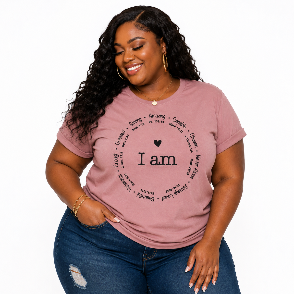 I 'am Affirmation - Mauve