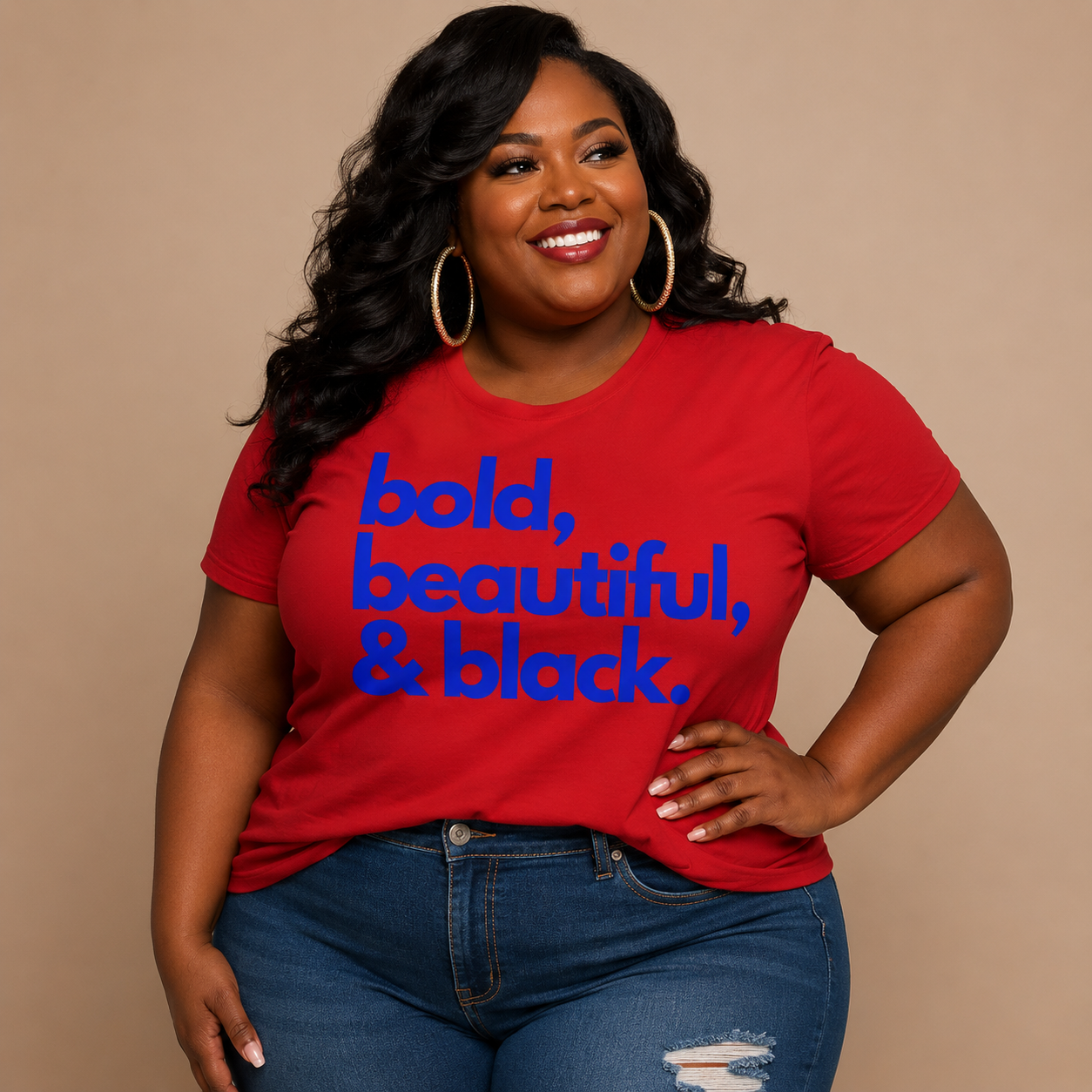 Bold, Beautiful & Black Graphic Tee