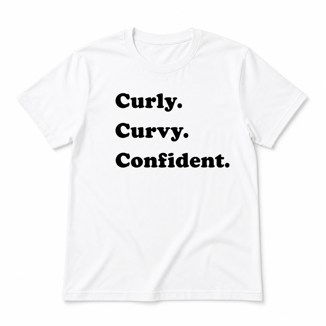 Curly Curvy/White
