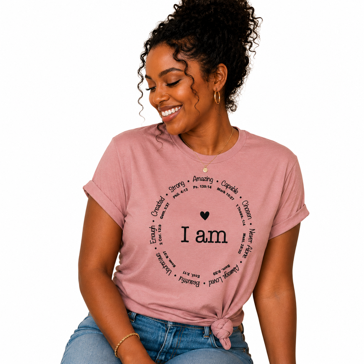 I 'am Affirmation - Mauve