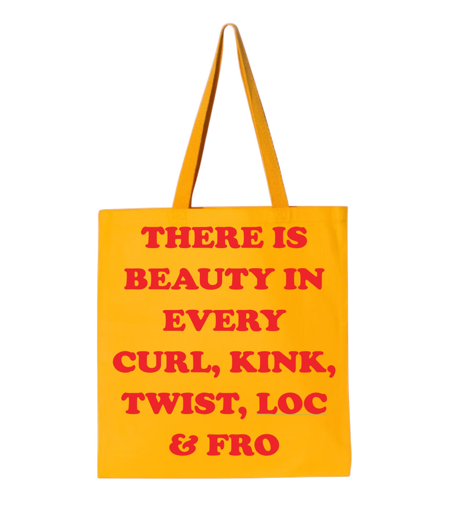 There is Beauty/Gold Small Tote