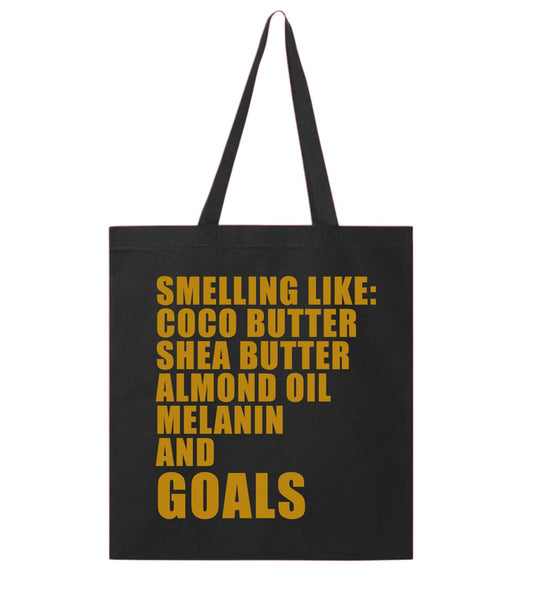 Coco Butter Bag/Black & Gold Small Tote